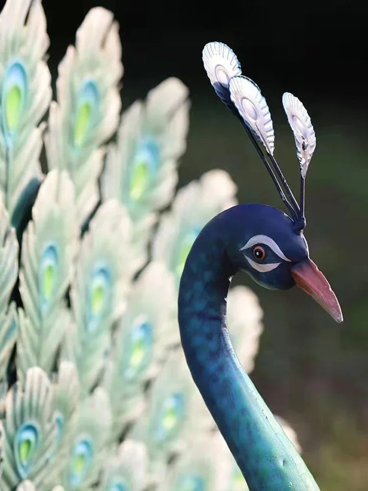Peacock Outdoor Garden Courtyard Decoration