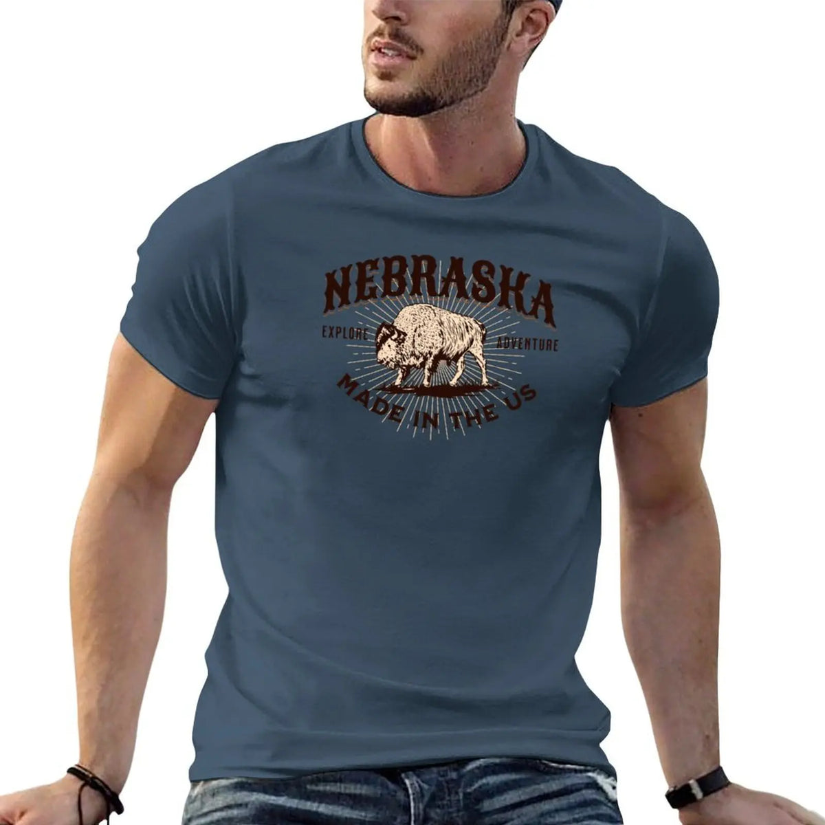 Nebraska T-Shirt Basic Comfort