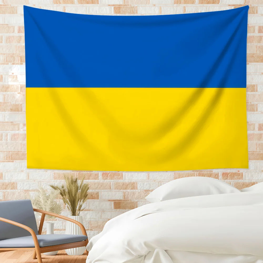 Nation Ukraine flag For Bedroom