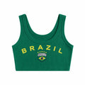 Brazil Print Women's Tank Top