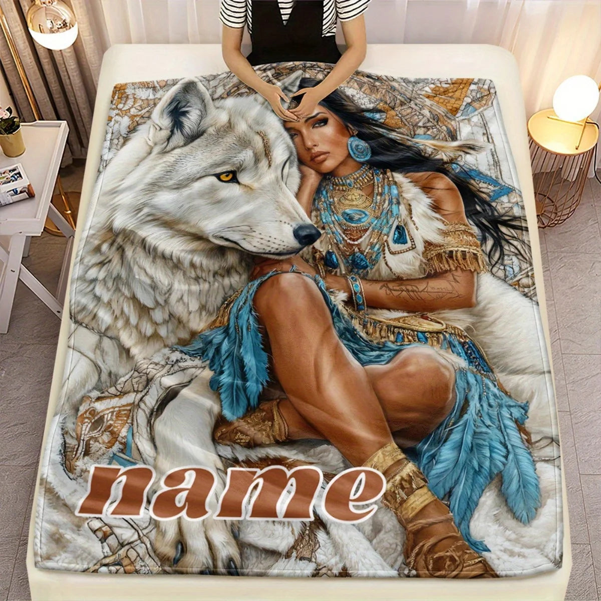 Custom Native American Blanket