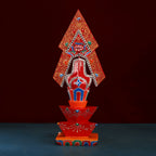 Nepali Resin Painted Dharma Doma Statue