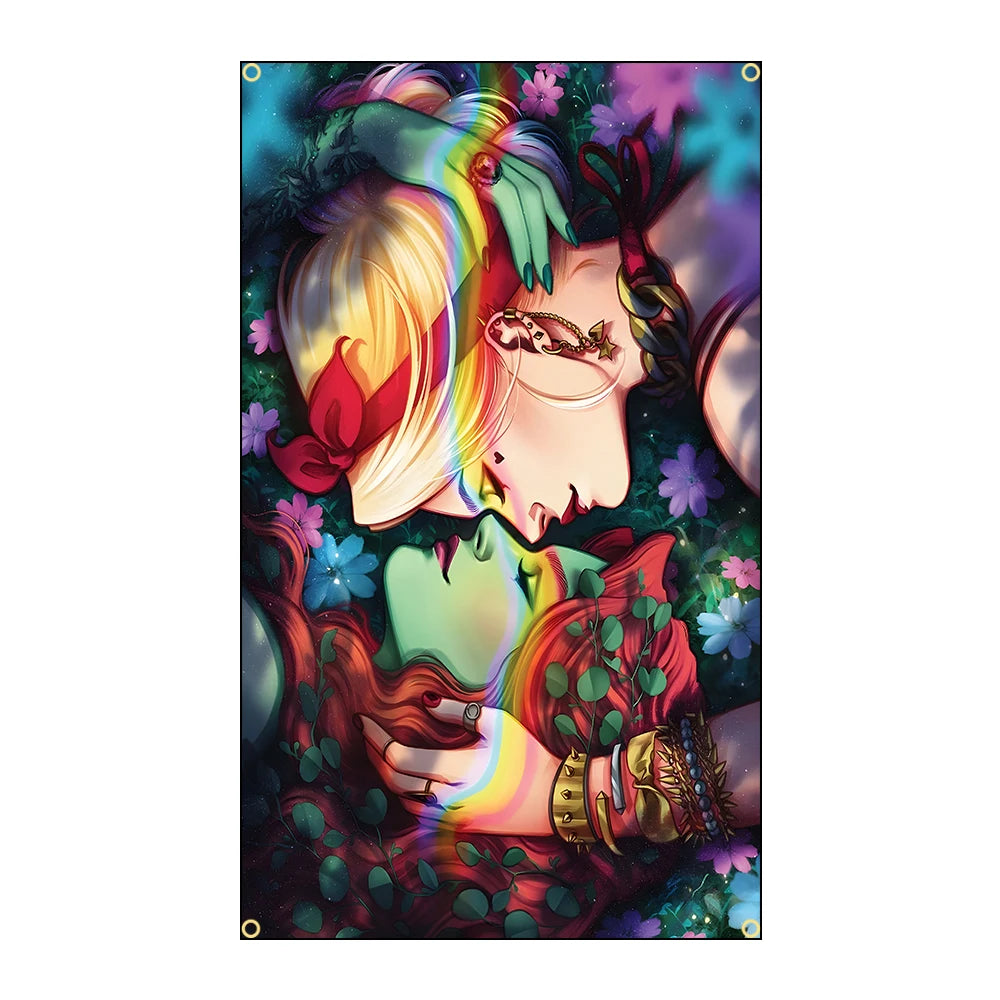 LGBTQ Rainbow Pride Flags