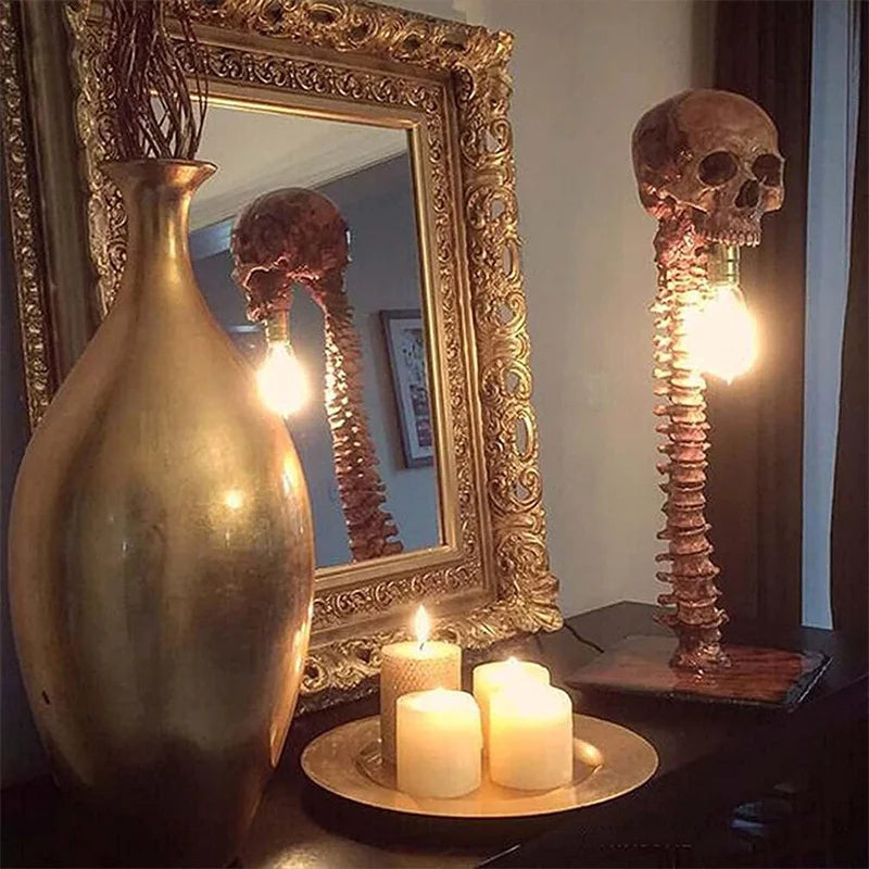 Skull Skeleton Lamp