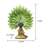Statues Peacock Home Decoration