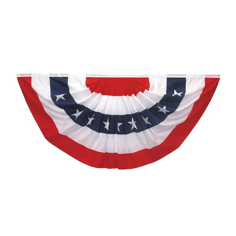USA Patriotic Bunting Decoration  Flag