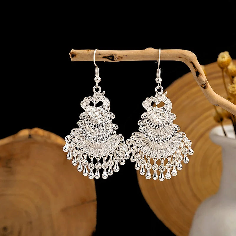 Peacock Earrings