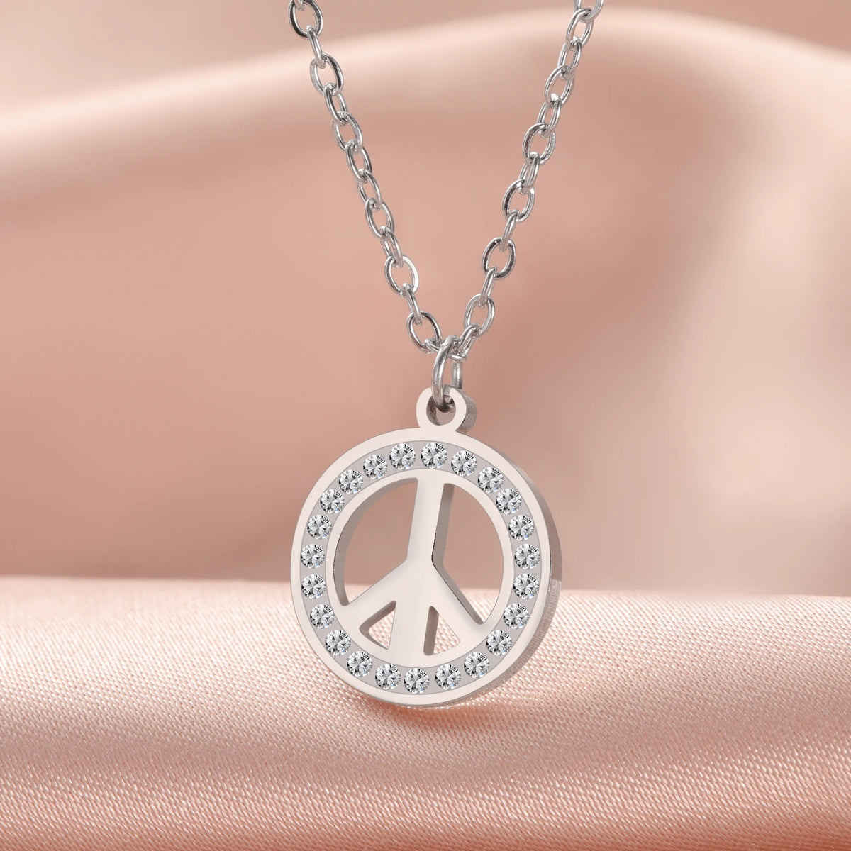 Peace Symbol Necklace