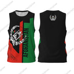 Afghanistan 3D Flag Sports T-shirts Men Fitness