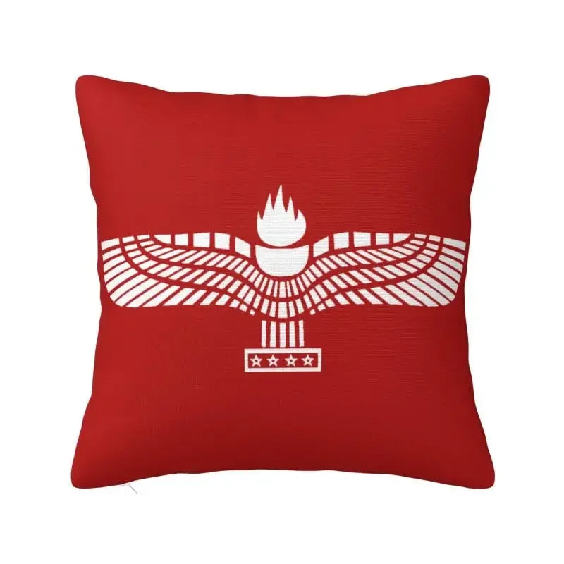 Assyrian Suryoyo Flag Pillow Cover Home Decor