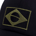 Brazil Flag Camouflage Baseball Cap
