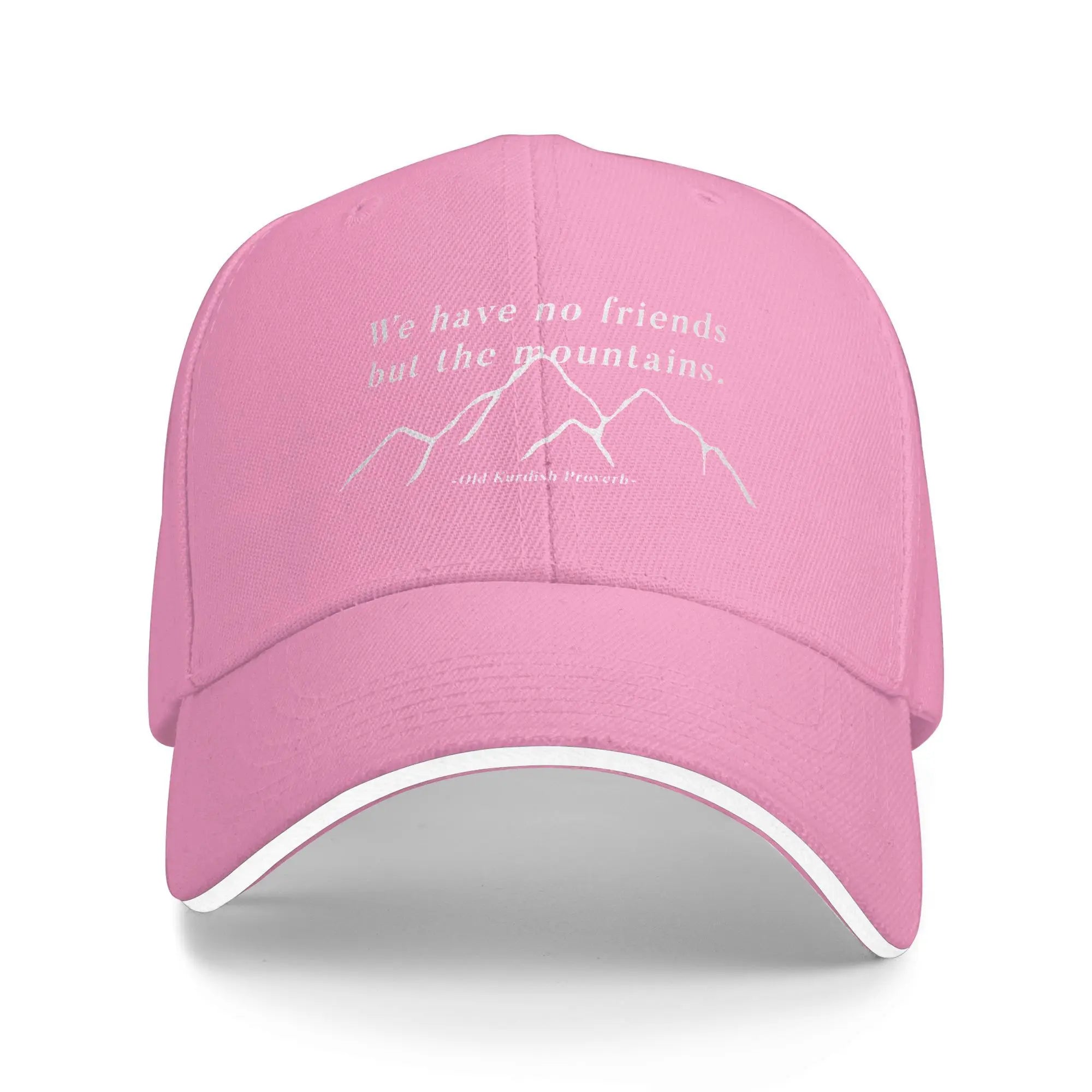 Kurdistan We have no friends but the mountains Baseball Cap