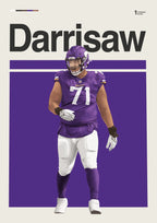Classic American Football Star Athletes Highlights Achievements Posters