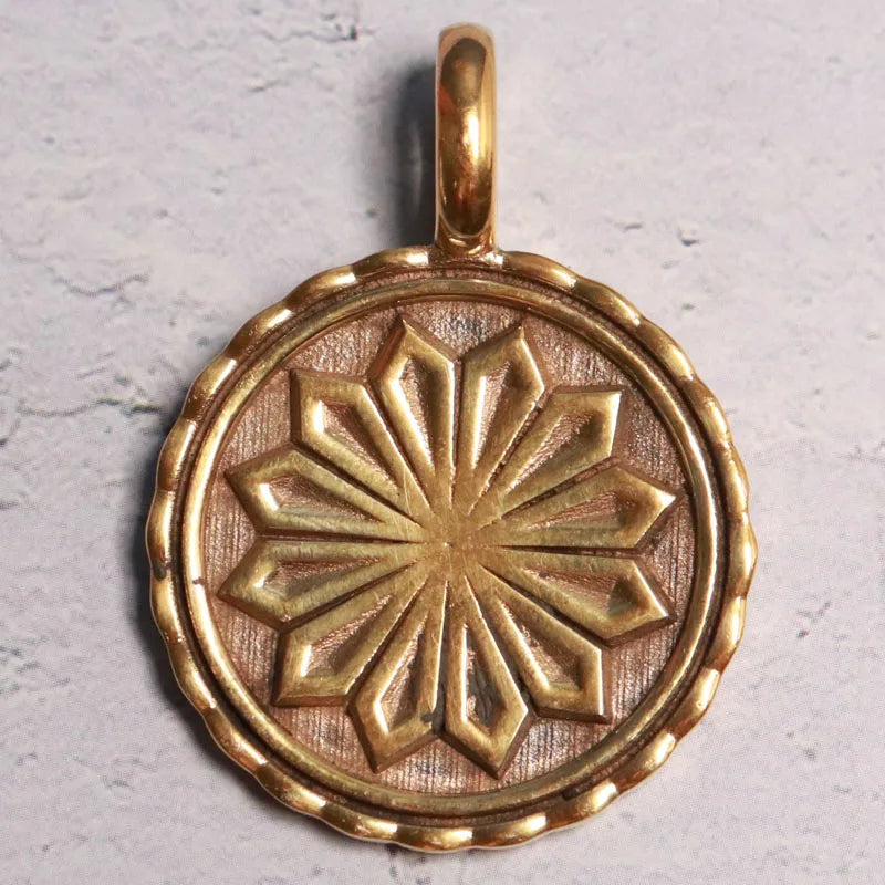 15g Yezidi Lalish Peacock Solid Sterling Silver