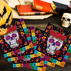 20pcs Skull Day Of The Dead Guest Napkins