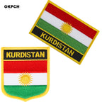 KURDISTAN National Flag Embroidered Patches