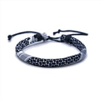 Multicolor Weave Kufiya Patterns Bracelets