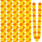Artificial Marigold Flowers Day of The Dead, and Diwali Home Decor