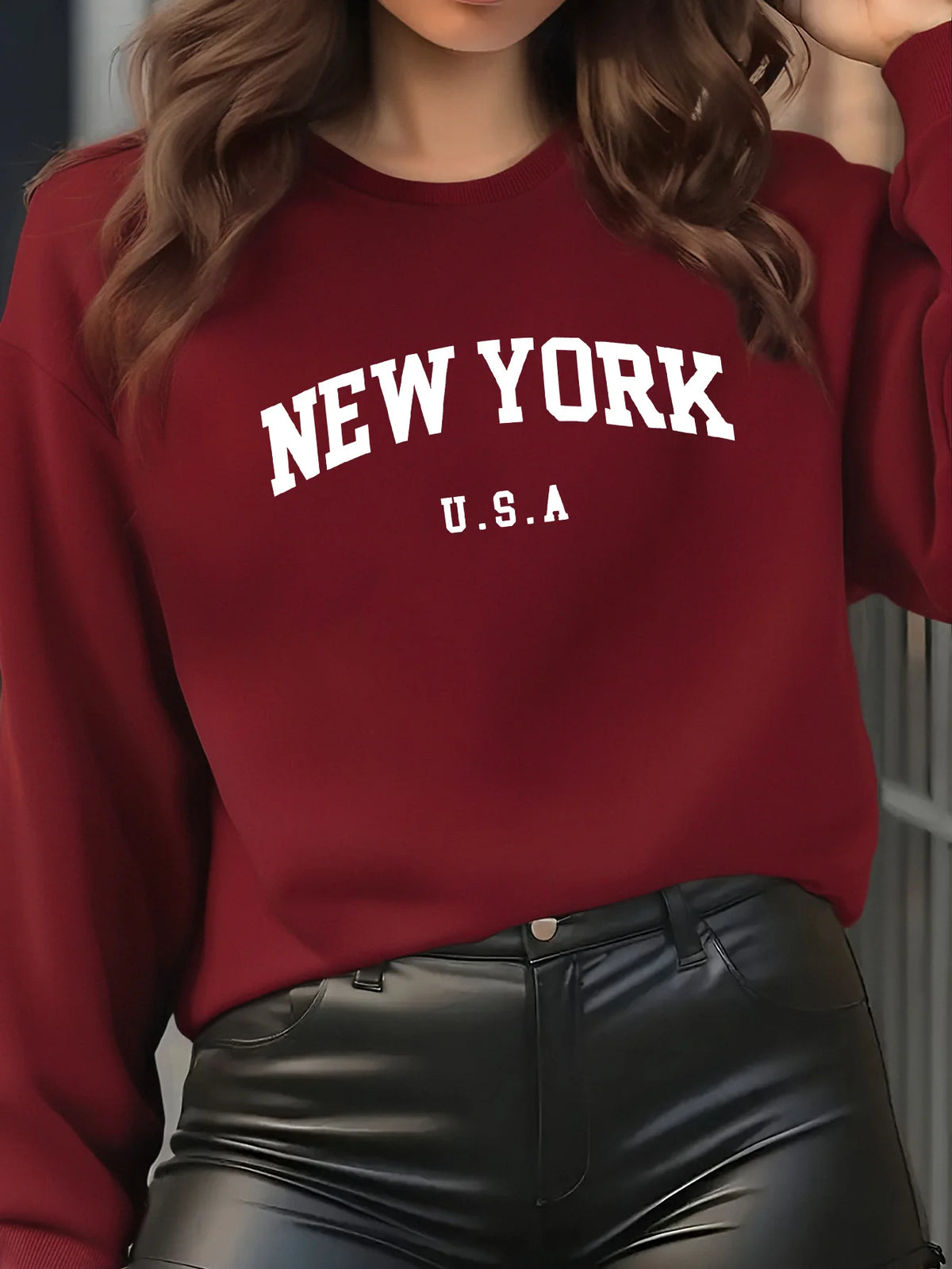 Casual USA & New York Sweatshirt Design