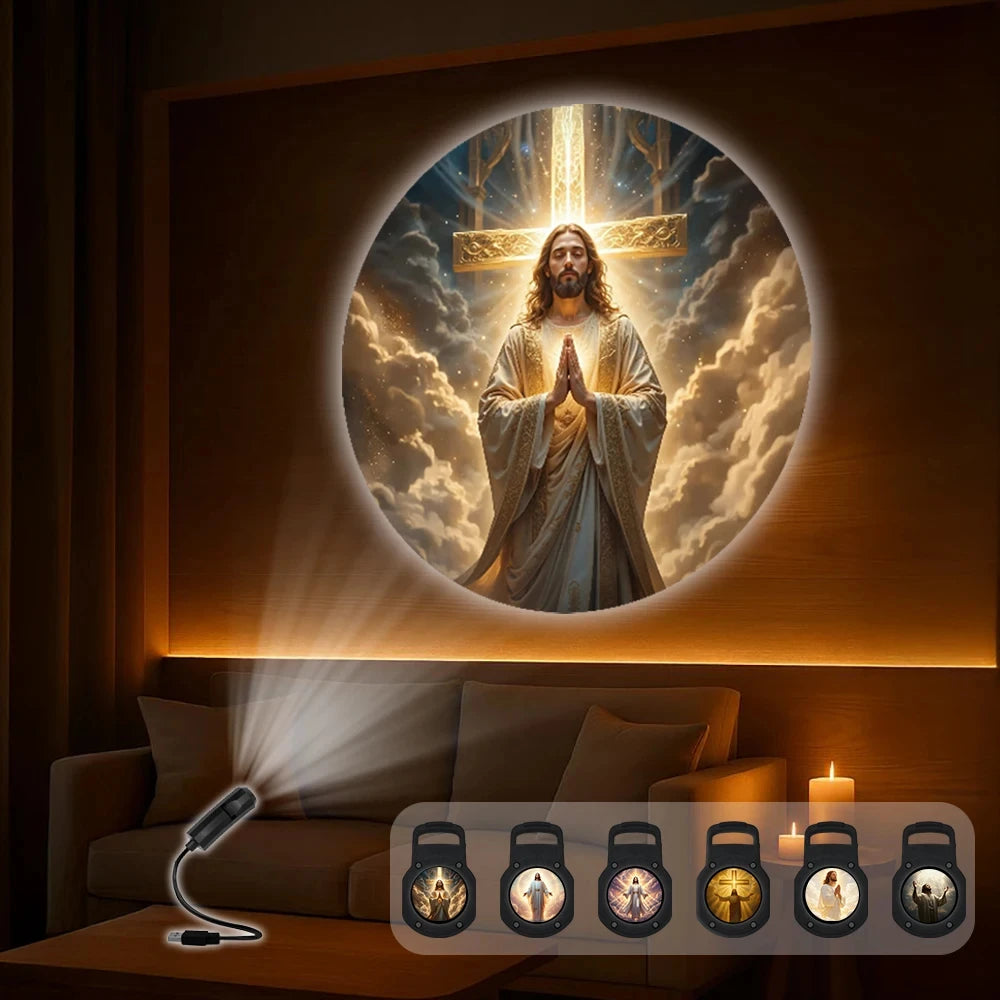 Jesus-themed Projection Lights