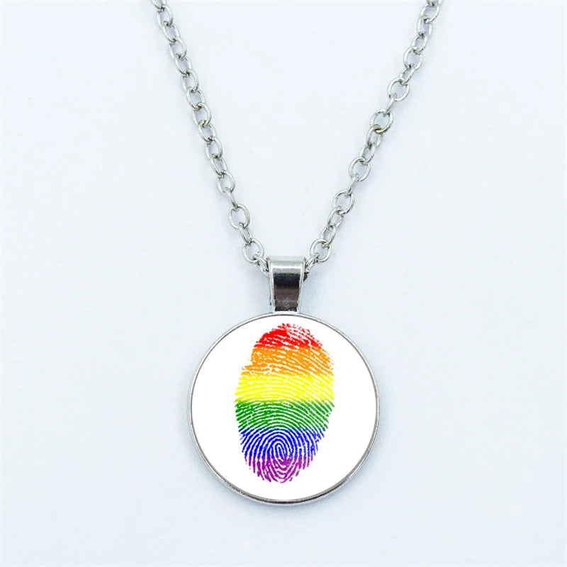 Rainbow Necklace LGBTQ