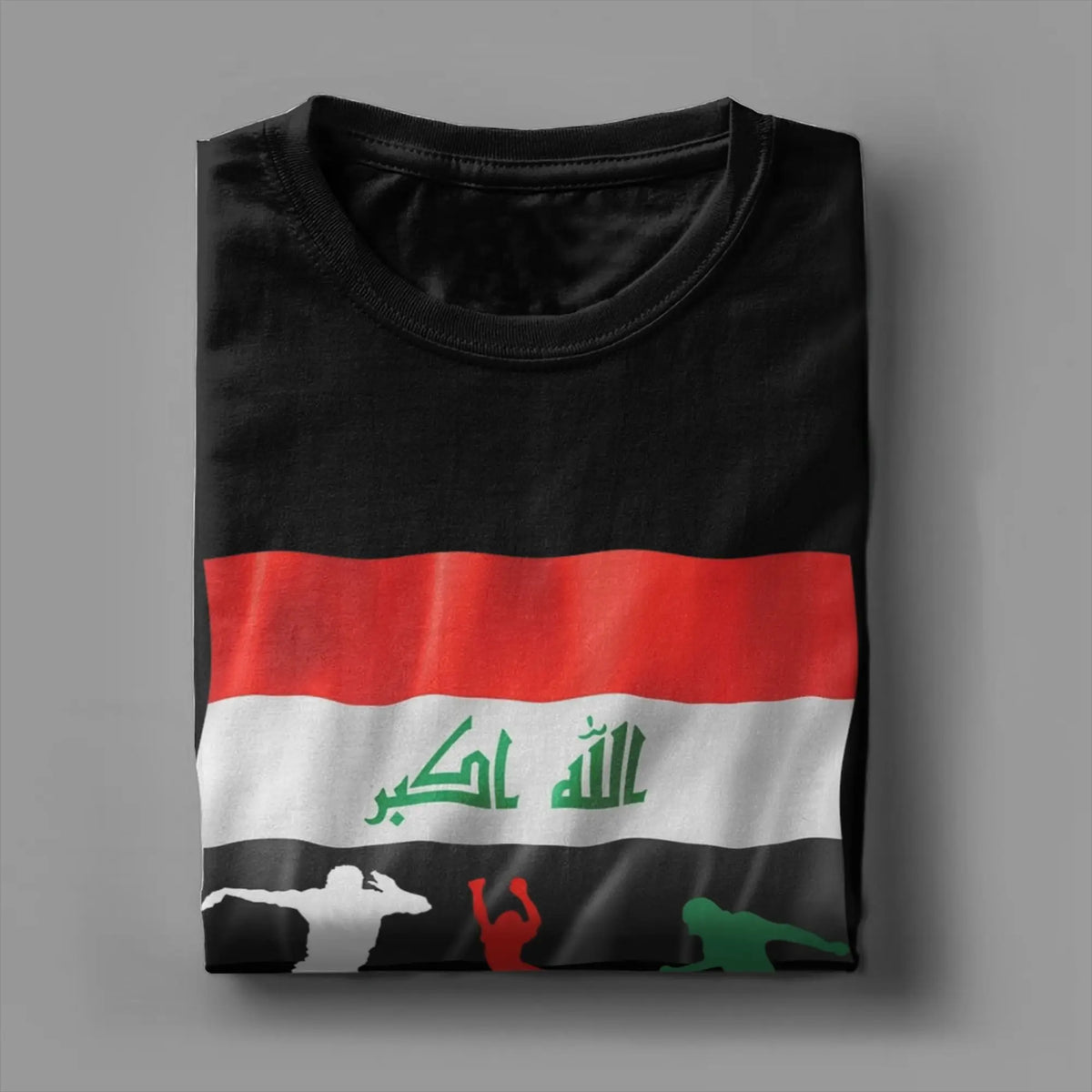 Iraq Flag Soccer T Shirt