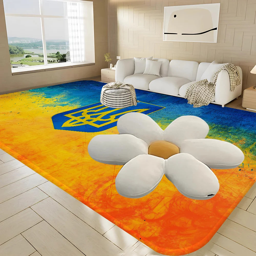 Ukraine Flag Entrance Door Mat