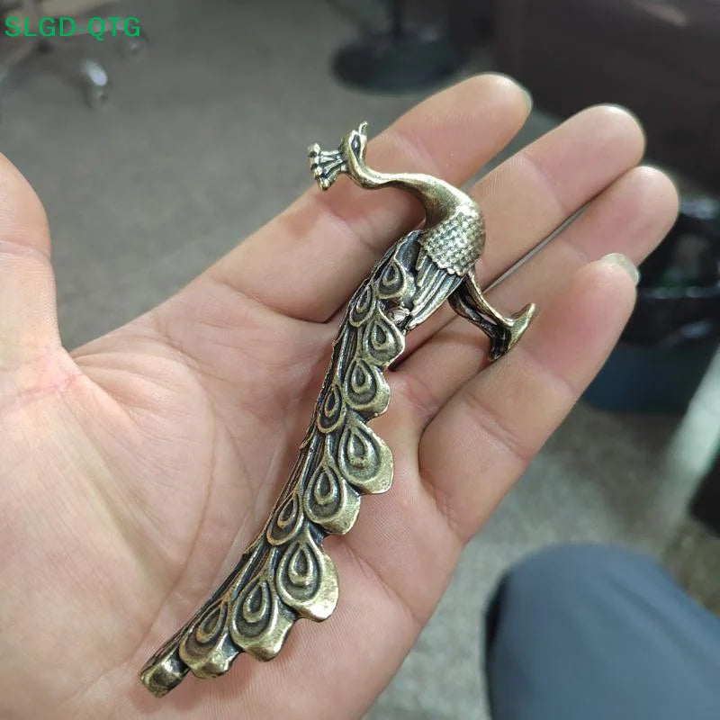 1Pcs Ornament Peacock Figure