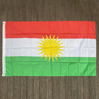 90*150cm Kurdistan flag