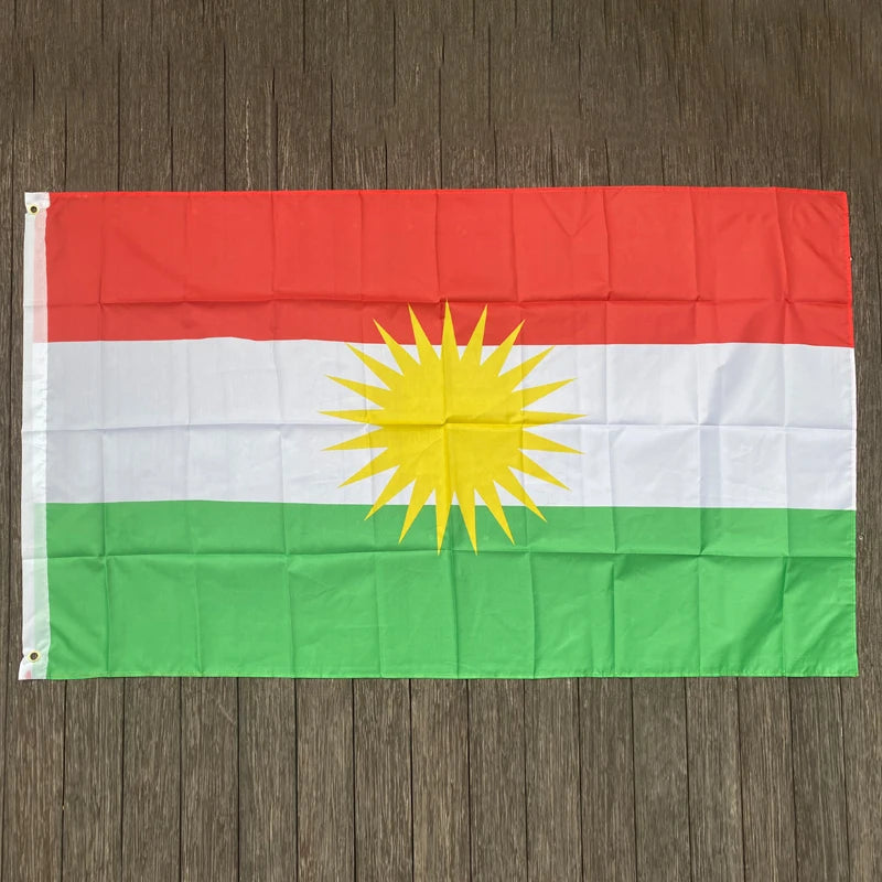 90*150cm Kurdistan flag