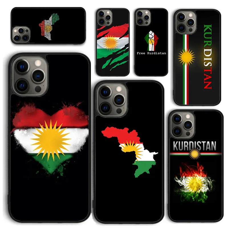 Kurdistan Flag Phone Case for iPhones