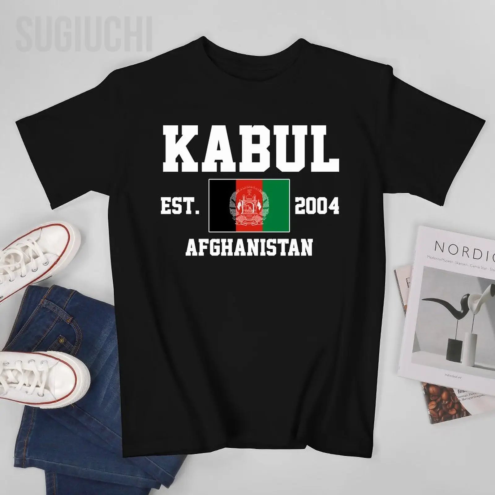 Flag of Afghanistan Kabul Men T-shirt