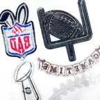 6pcs/set Rugby Ironing Patches