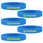 Ukraine Country Flags Wristband