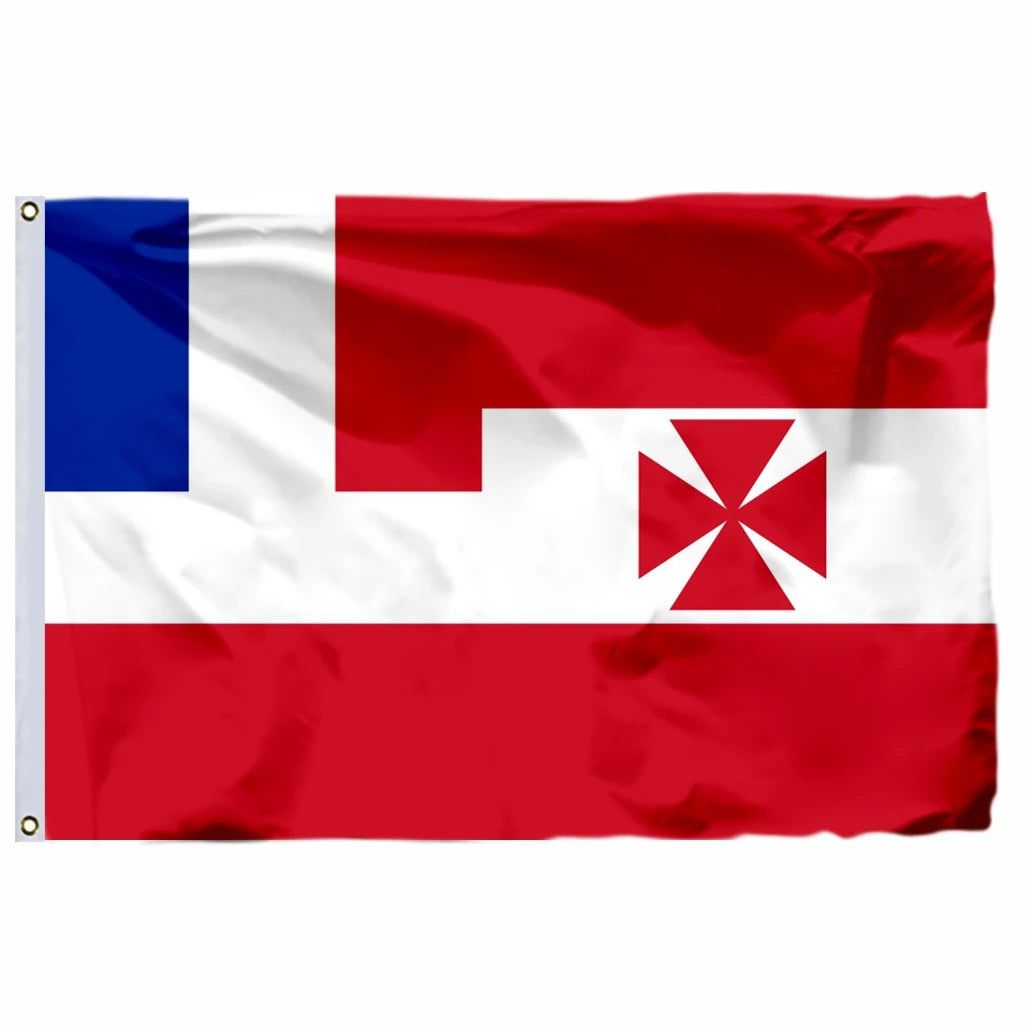 France & Belgium Flag – Dual-Size Flags
