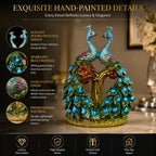 Luxury Peacock Statue Resin Figurine