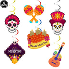 Mexico Day of the Dead Theme Party Hanging Decor