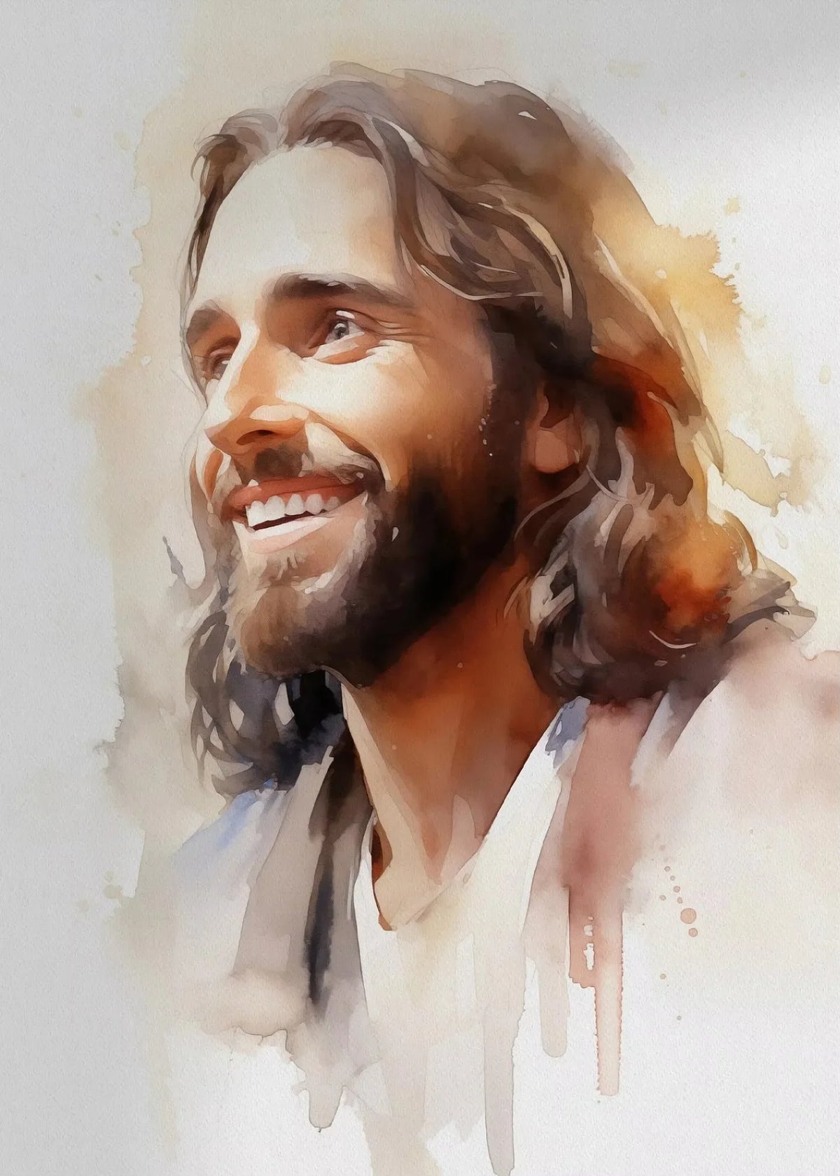 Jesus and The Cross Jesus Poster