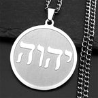 Jehovah Yahweh Hebrew Alphabet Necklace
