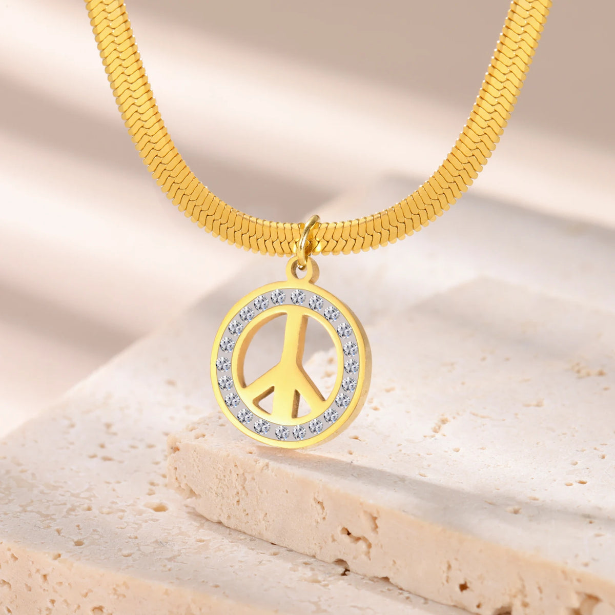 Peace Symbol Necklace