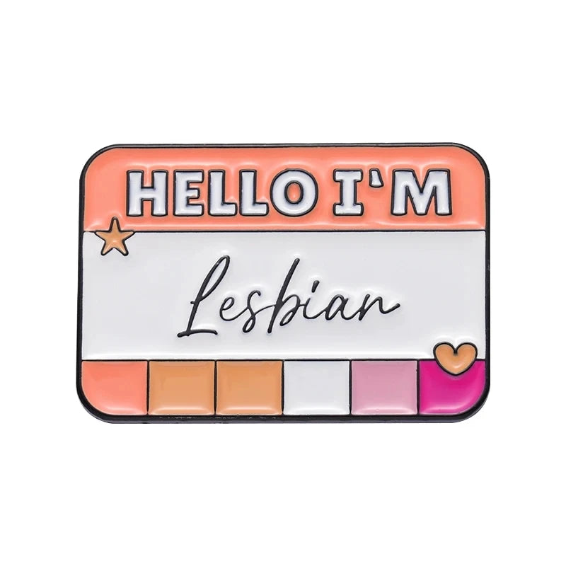 LGBT Rainbow Enamel Pins Pride