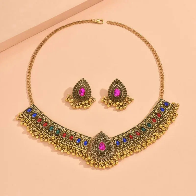 Vintage Beads Pendant Jewelry