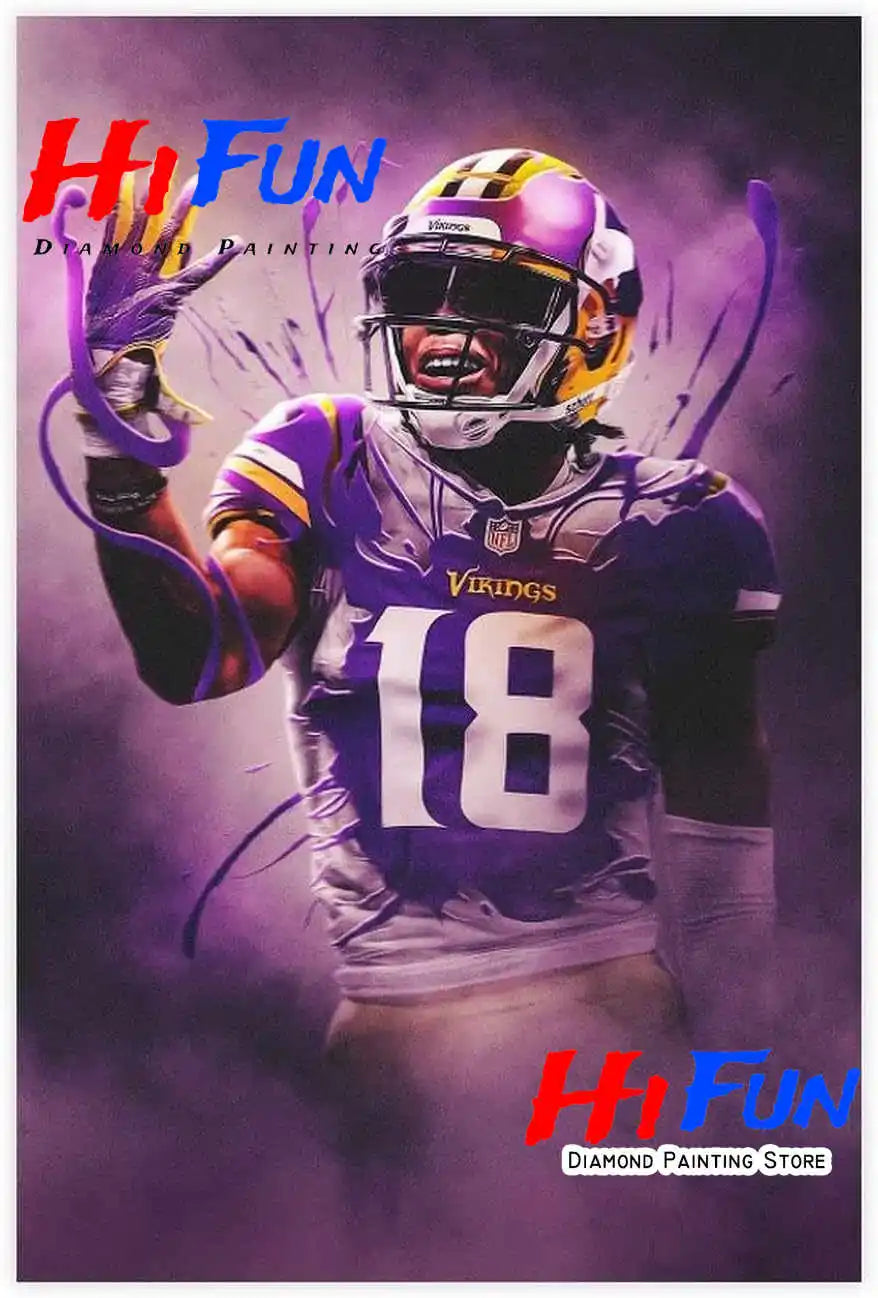American Football Athlete Portraits