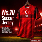 Turkey Style 3D Printed Sports Jersey T-Shirt