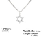 Star of David Necklace