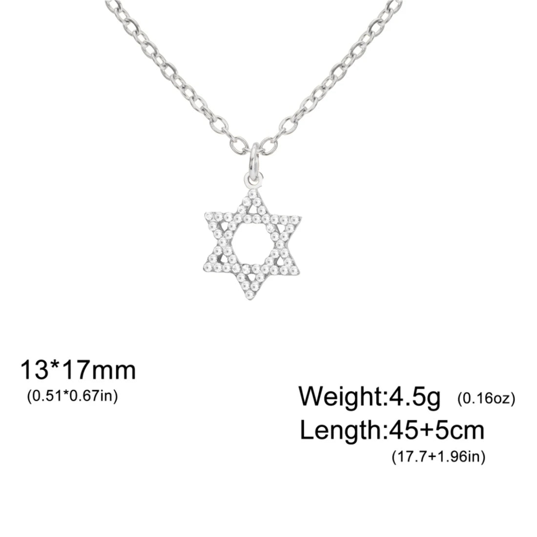 Star of David Necklace