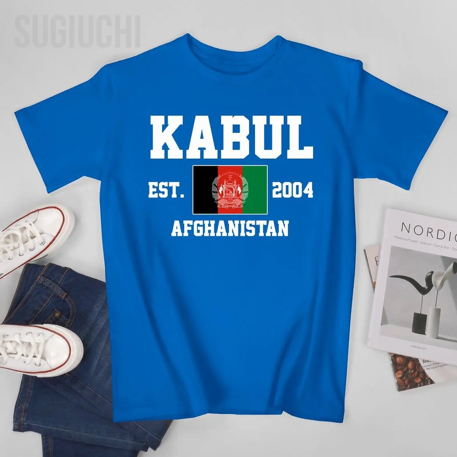 Flag of Afghanistan Kabul Men T-shirt