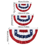 USA Patriotic Bunting Decoration  Flag