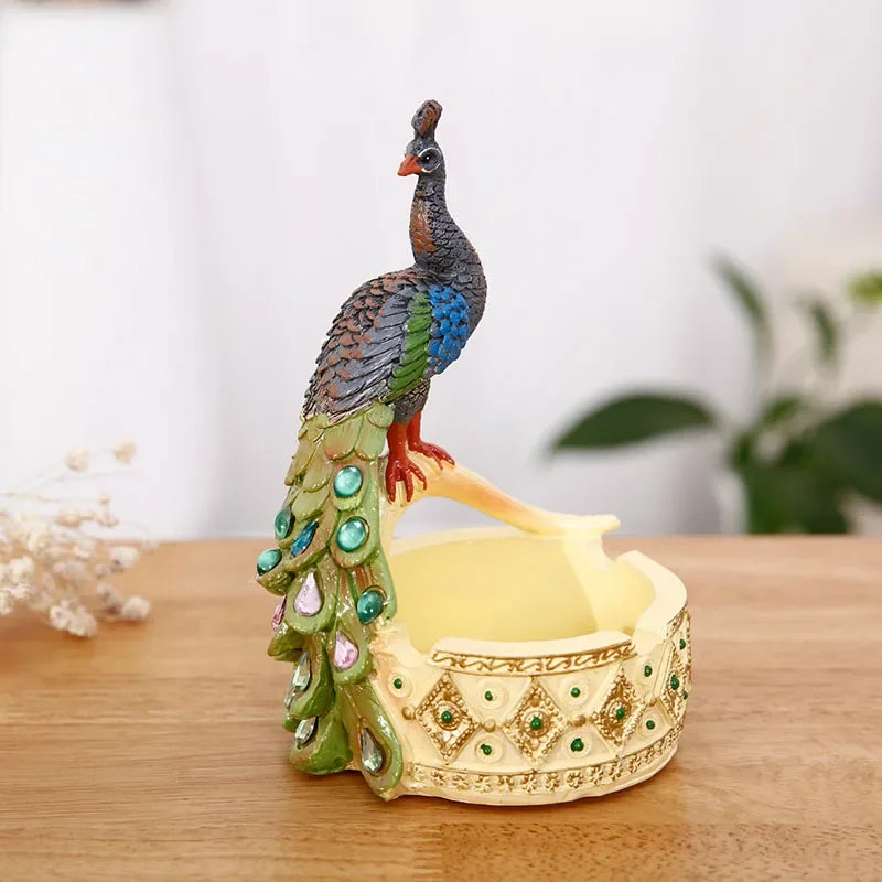Peacock Statues for Decoration
