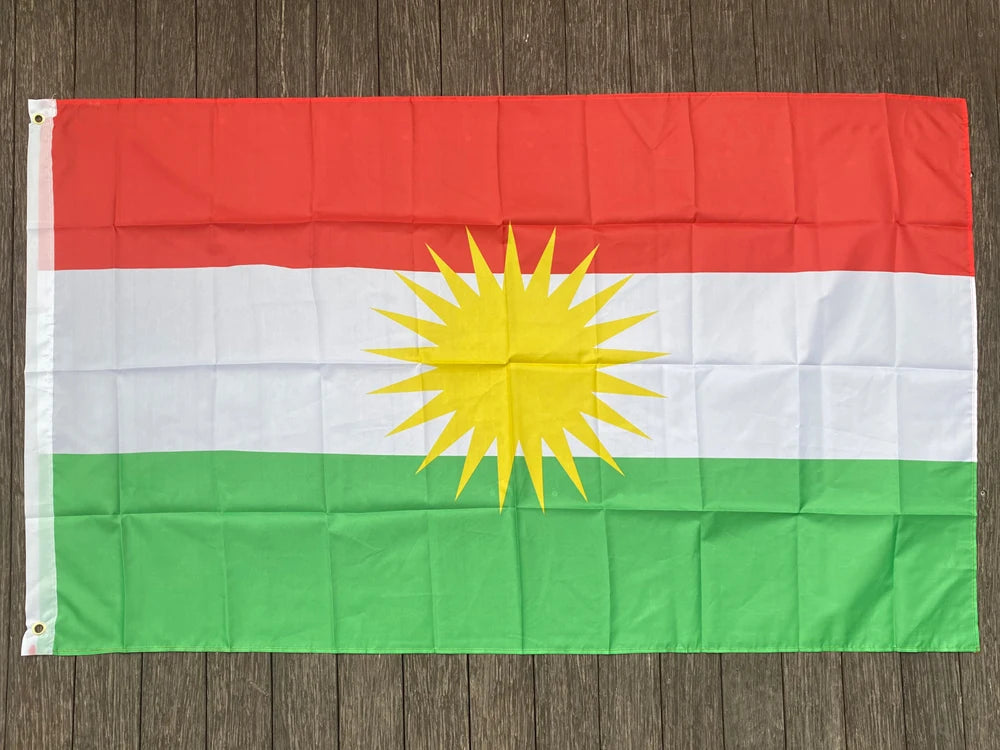 90*150cm Kurdistan flag